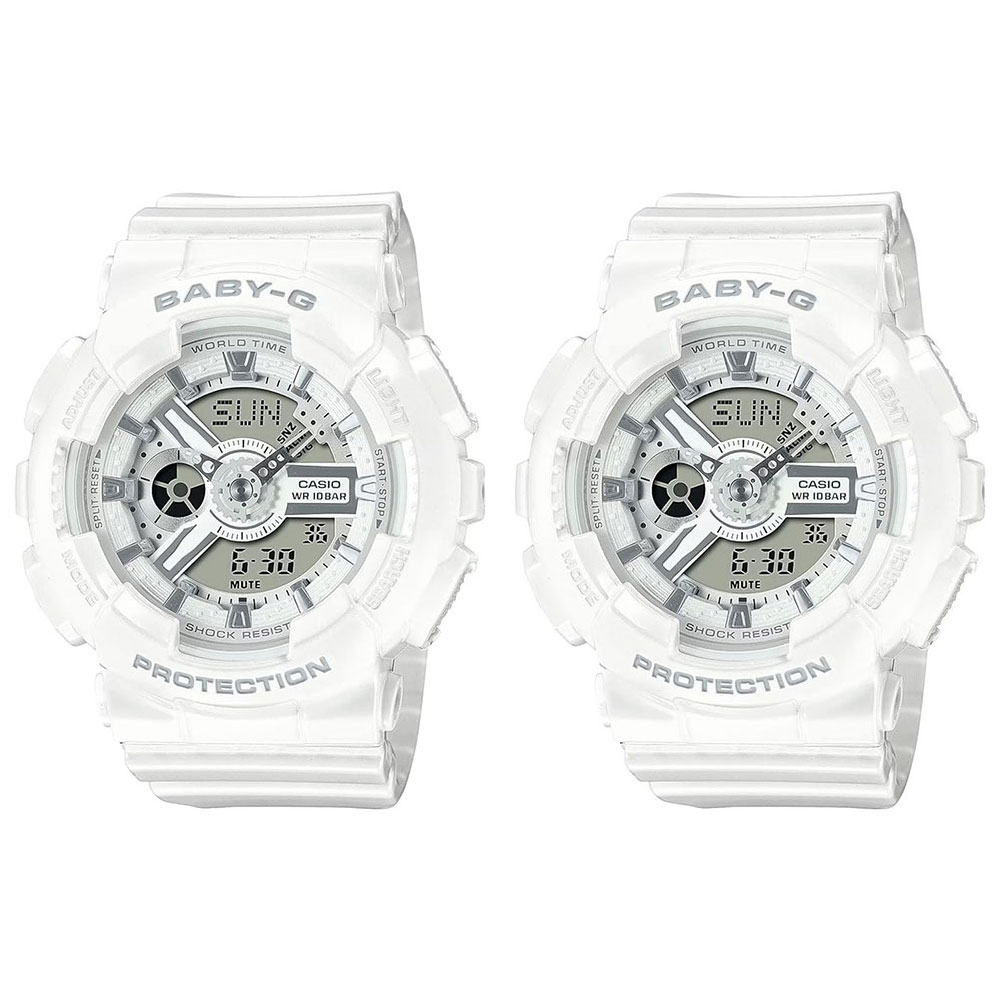 CASIO BABY-G ペアウォッチ ベビーG 2本セット 一緒に使える サイズがスマートで使いやすい 二人にピッタリ 邪魔にならない大きさ カシオ 時計 メンズ レディース 腕時計 手表 アナデジ 成人 卒業 入学|ブランド腕時計 nopple