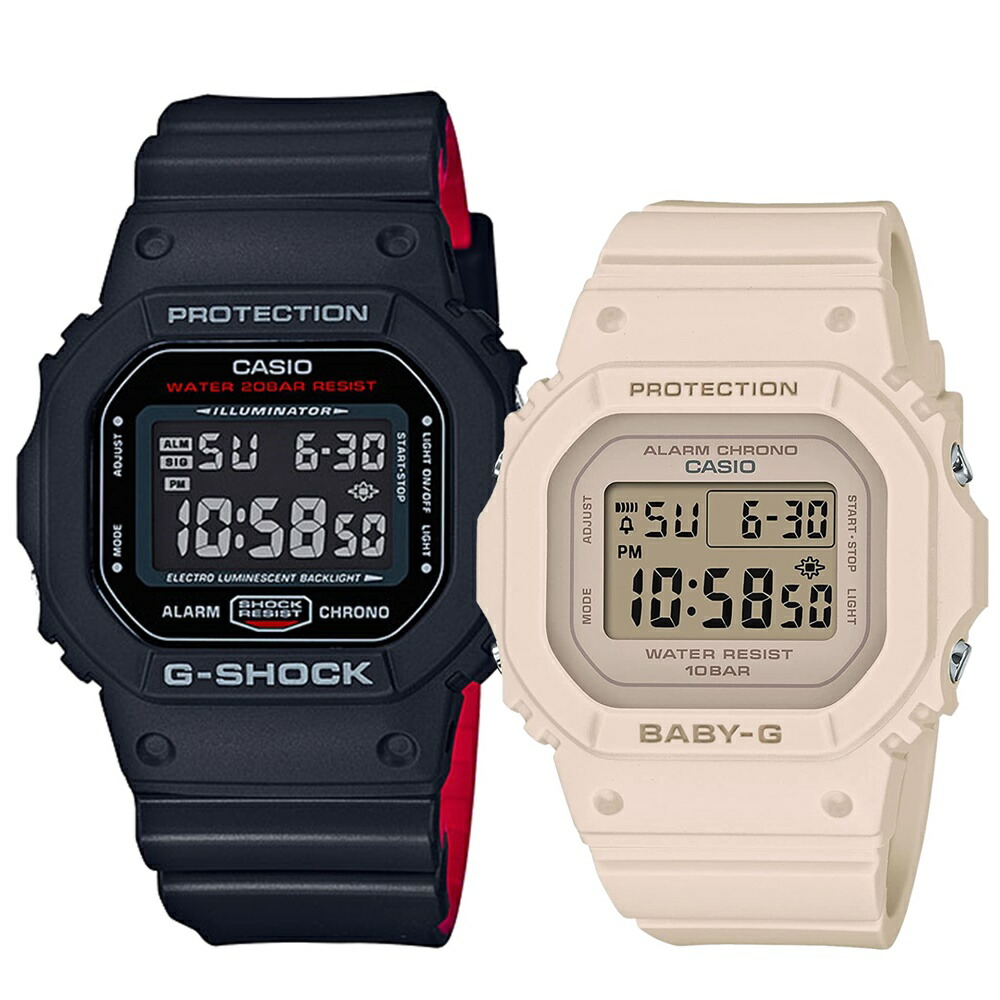 楽天市場】CASIO カシオ ペアウォッチ G-SHOCK Gショック BABY-G