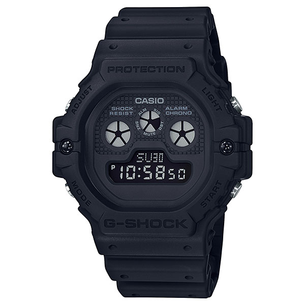 CASIO カシオ G-SHOCK Gショック ジーショック 時計 メンズ 腕時計 手表 デジタル 三つ目インジケーター マット オールブラック 樹脂バンド DW-5900BB-1 誕生日プレゼント 成人 卒業 入学 8,925円