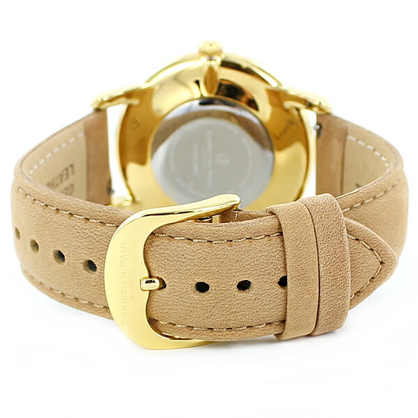 楽天市場 クリスチャンポール 腕時計 誕生日プレゼント 卒業祝い 入学祝い 就職祝い 娘 息子 メンズ レディース 白文字盤 ホワイト ブラウン ペアにもおすすめ 誕生日プレゼント ブランド腕時計 Nopple