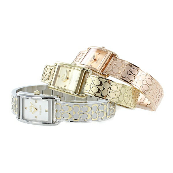 気質アップ レディース コーチ デート キレイスタイル かわいい 腕時計 誕生日プレゼント アクセサリー バングルタイプ 四角 アリー Variation Www Laaurora Es