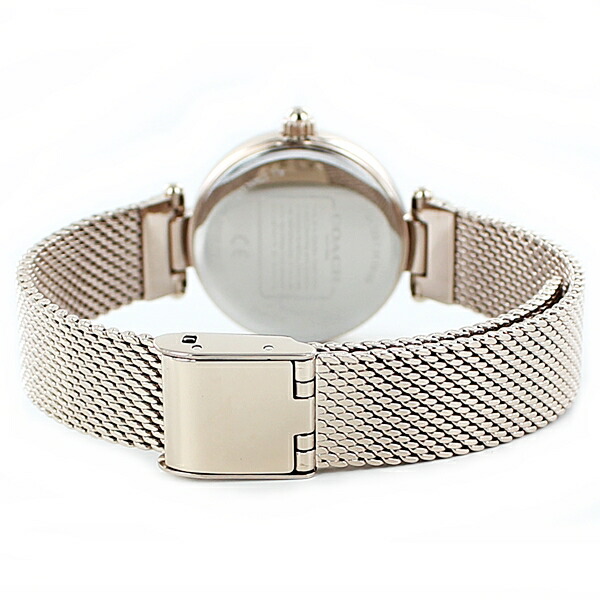 楽天市場 サプライズ 成人式 初デート コーチ レディース 小ぶり 腕時計 オードリー お花 ローズゴールド メッシュバンド アクセサリー 誕生日プレゼント ブランド腕時計 Nopple