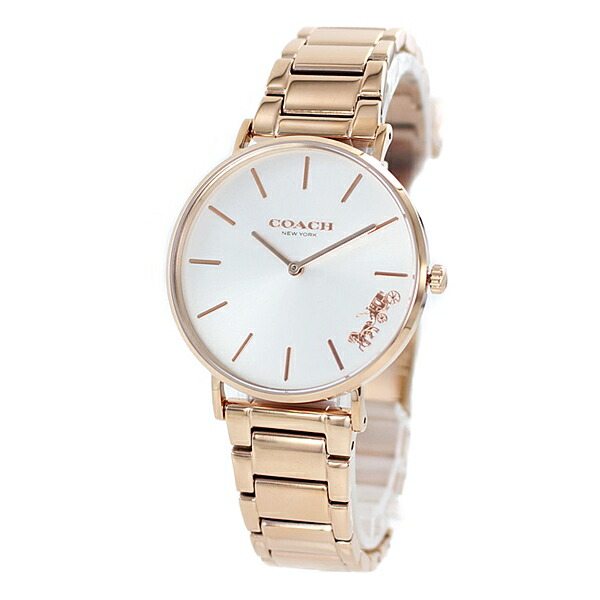 新品 楽天市場 最大10 000円offクーポン 腕時計 コーチ レディース 女性 女友達 ママ友 母親 誕生日プレゼント オシャレ ブランド シンプル ペリー ローズゴールド 仕事用 フォーマル 結婚式 ブランド腕時計 Nopple 楽天市場 Erieshoresag Org