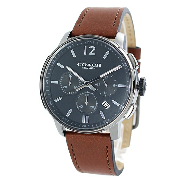 最大10 000円offクーポン オシャレ 腕時計 コーチ メンズ ブリーカー クロノ 男性 誕生日 入学式 卒業祝い
