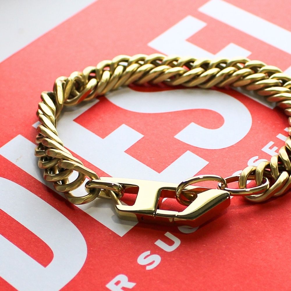 DIESEL DX1570 ロゴブレスレット 楽天市場】【送料無料】DIESEL ディーゼル ブレスレット DX1570