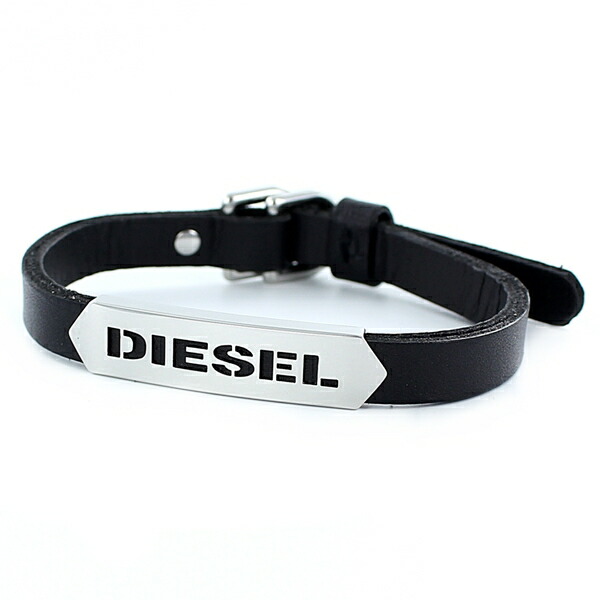 独創的 Diesel ディーゼル ブレスレット アクセサリー ジュエリー ユニセックス メンズ レディース ブランド アクセ シルバー ブラック レザー ステンレス Dx 誕生日プレゼント 絶対一番安い Www Estelarcr Com