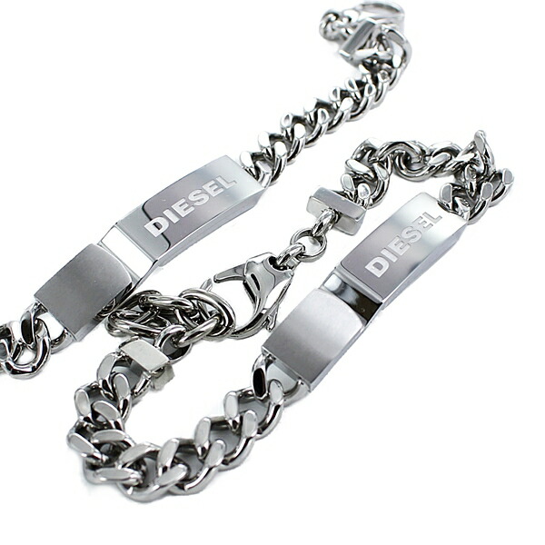 楽天市場】DIESEL ディーゼル レディース メンズダブルノットカフ