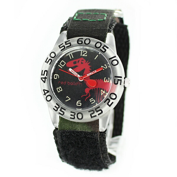 [レッドバルーン]Red Balloon Kids 男の子 ザウルス かっこいい 迷彩 カモフラージュ ナイロン W002273 腕時計 [並行輸入品] w002273.jpg