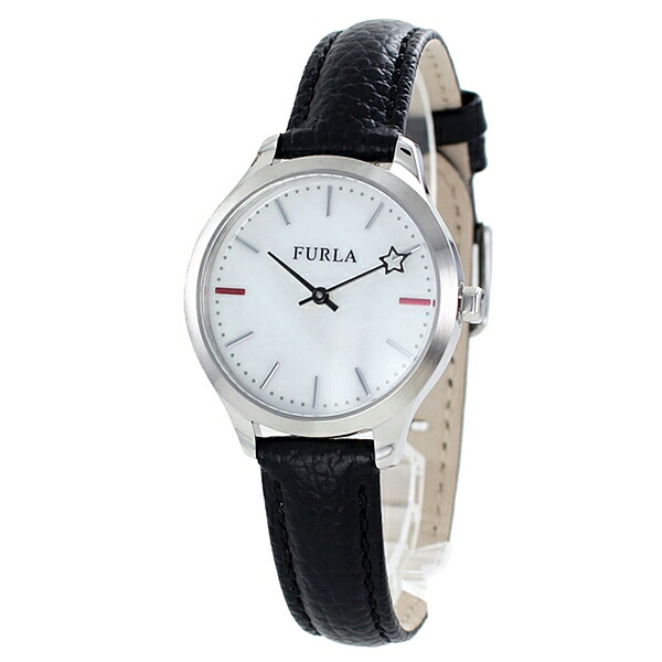 フルラ 時計 レディース 腕時計 手表 LIKE ライク 32mm ホワイトシェル ブラック レザー R4251119508 誕生日プレゼント 成人 卒業 入学