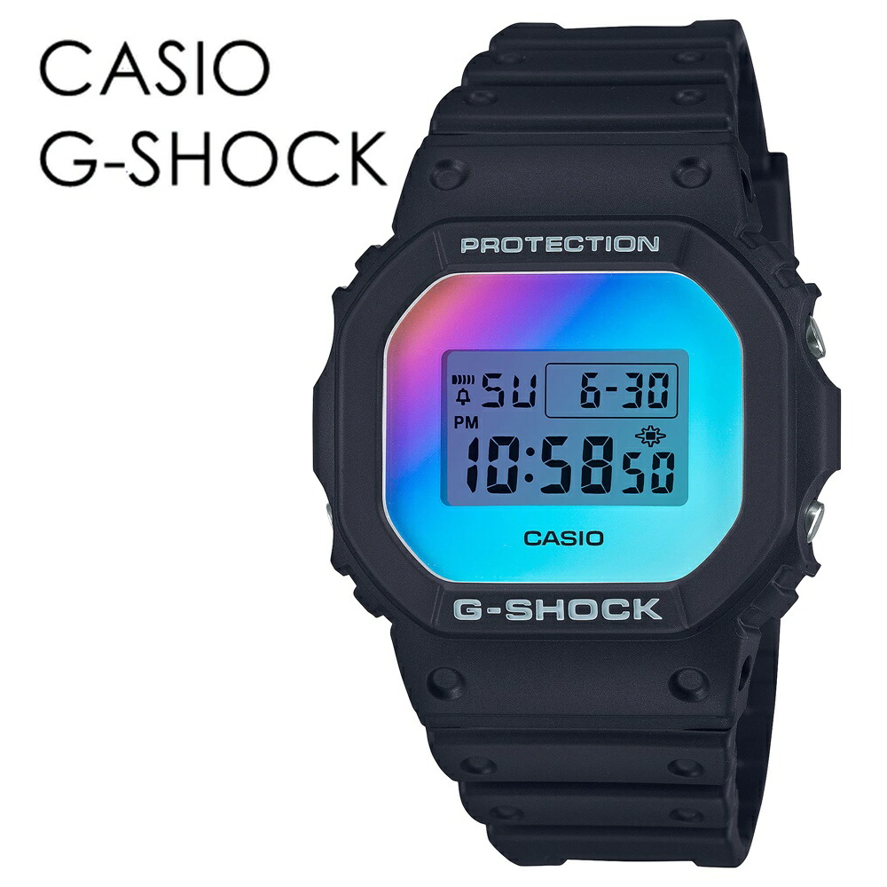 楽天市場】CASIO G-SHOCK ジーショック Iridescent Color Black