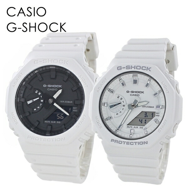 ペアウォッチ ペアルック CASIO G-SHOCK お揃い 大人コーデ 恋人 カップル おしゃれ お出かけ カシオ Gショック ペア 時計 メンズ 父の日 レディース 母の日 腕時計 手表 アナデジ 薄い 軽くて強い 成人 卒業 入学|ブランド腕時計 nopple
