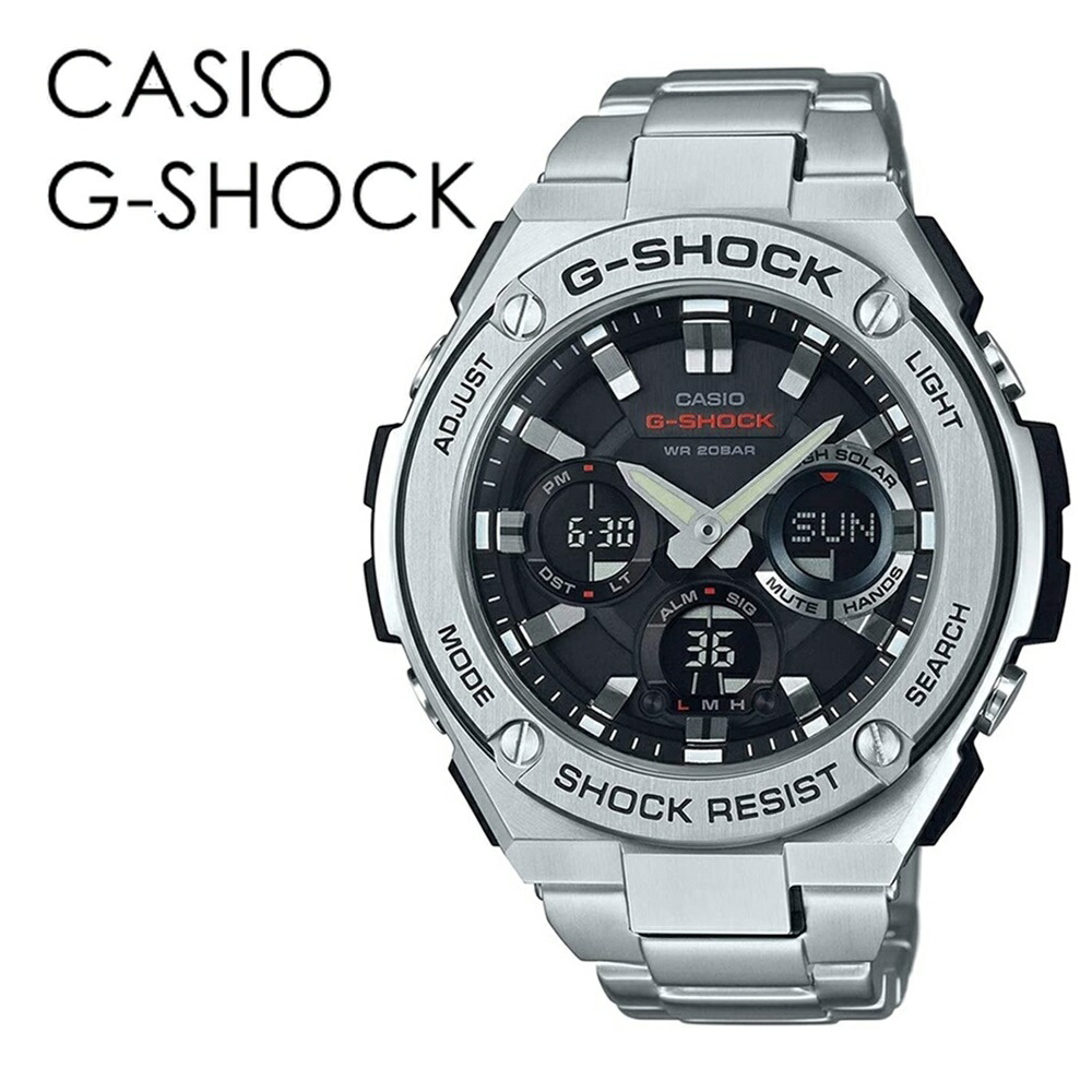 楽天市場】CASIO カシオ G-SHOCK ジーショック G-STEEL Gスチール GST