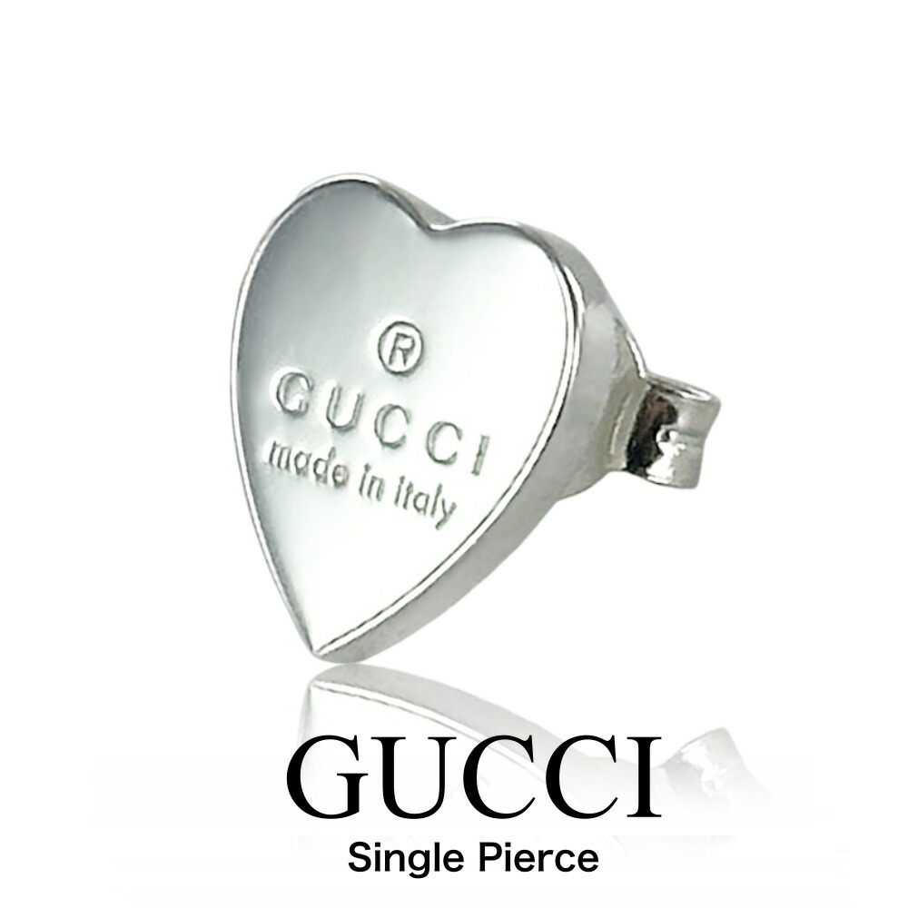 楽天市場】【ギフト品質】グッチ GUCCI ピアス トレードマーク ハート