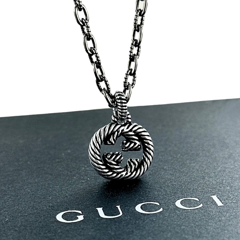グッチ ネックレス ペンダント メンズ レディース シルバー925 インターロッキングG ユニセックス シンプル おしゃれ チェーンネックレス 結婚式 結婚記念日 誕生日プレゼント 妻 彼女 女性 母 贈り物 GUCCI ネックレス 成人 卒業 入学|ブランド腕時計 nopple