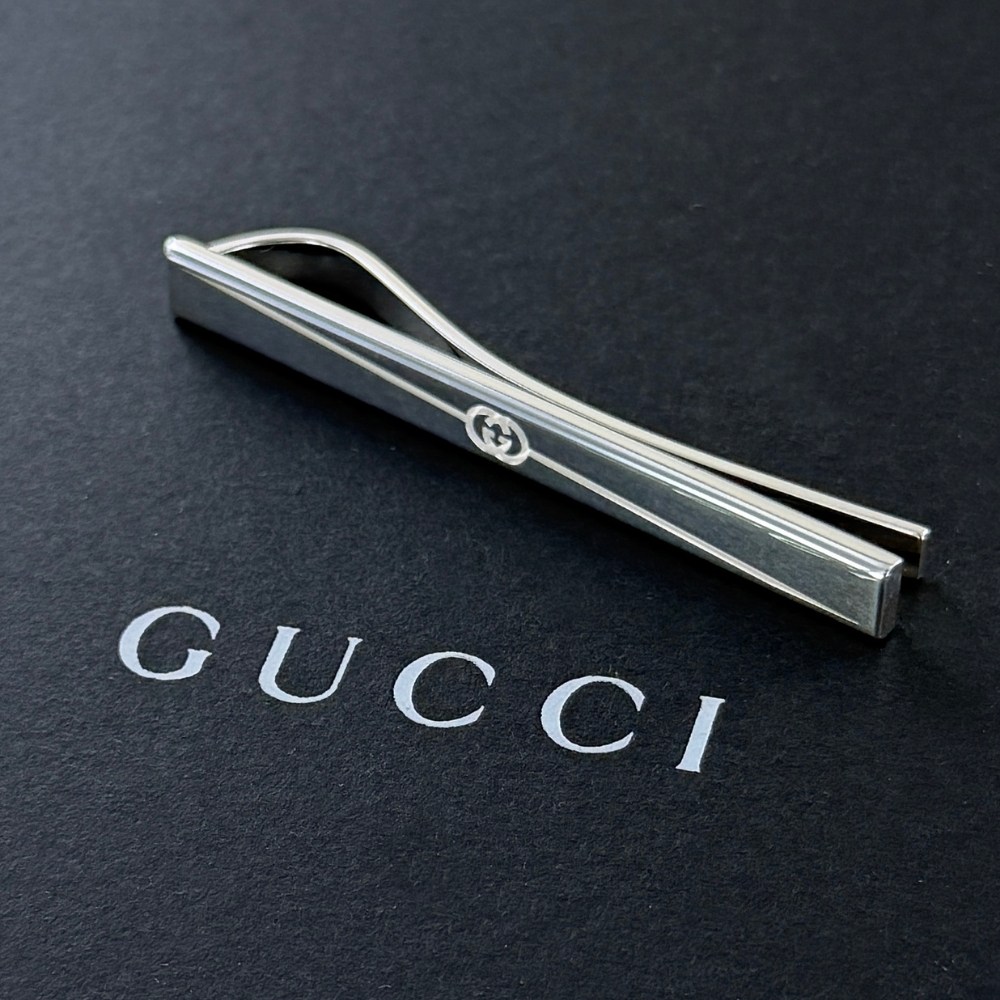楽天市場】【送料無料】グッチ ネクタイピン GUCCI タイバー
