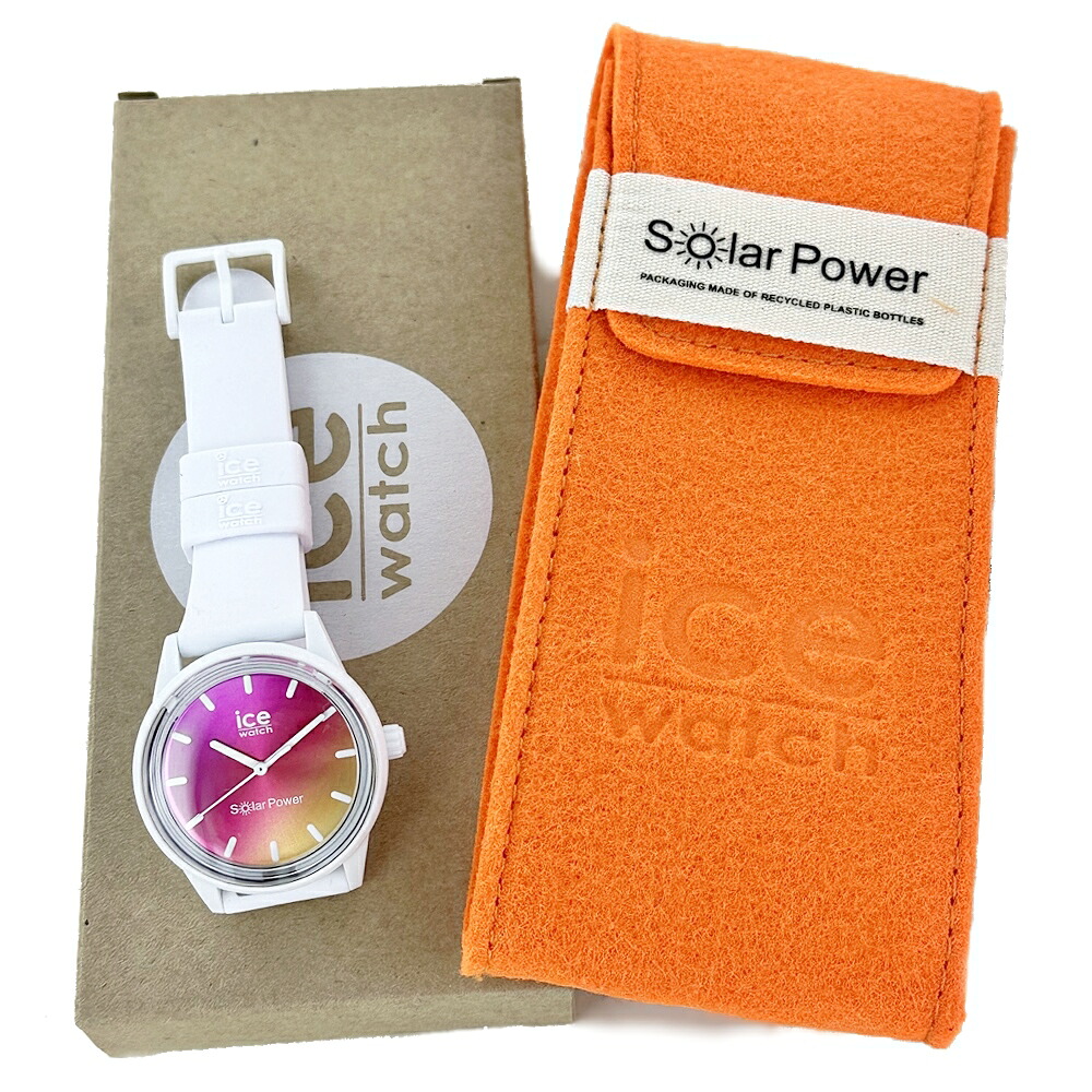 アイスウォッチ 腕時計 手表 ソーラー メンズ レディース ホワイト シリコンバンド 軽い 旅行 ICEWATCH インスタ SNS 当店人気 男性ギフト 女性ギフト 実用 おしゃれ 誕生日 成人 卒業 入学｜ブランド腕時計 nopple