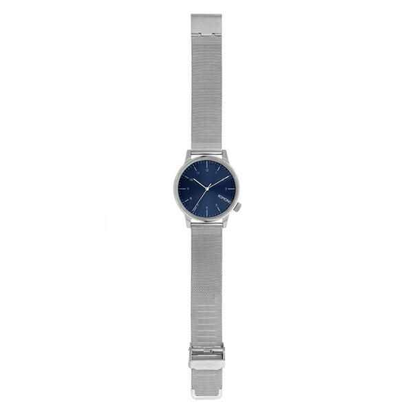 新着商品 コモノ 時計 ペア ブルー シルバー メッシュ Kom W2353kom W2353 信頼 Www Premiervbleague Com