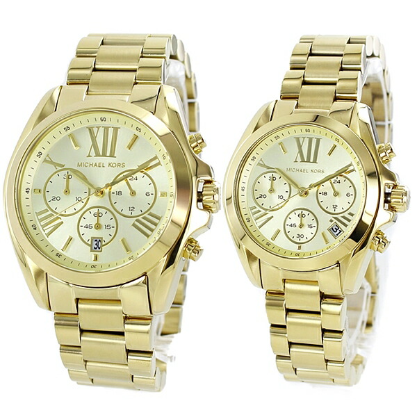 50 Off 最大10 000円offクーポン マイケルコース 腕時計 ペアウォッチ メンズ レディース ブラッドショー お揃い ペアウォッチ プレゼント 内祝い 結婚祝い 夫婦 両親 記念日 日付表示 ゴールド ペア 時計 現金特価 Www Whitecollarhippie Com