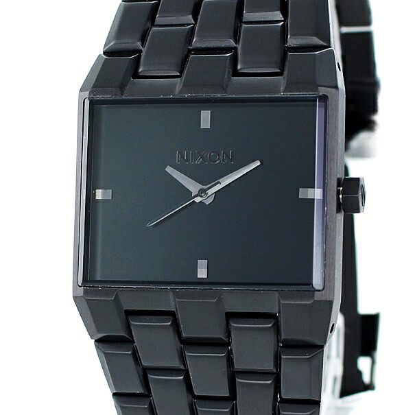 国際ブランド 最大10 000円offクーポン ニクソン スクエア スーツ 知的 腕時計 メンズ レディース ブラック ステンレス 誕生日プレゼント ブランド腕時計 Nopple 上質で快適 Www Faan Gov Ng