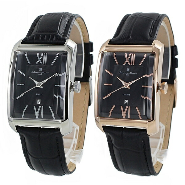 最大10 000円offクーポン ペアウォッチ 国内正規品 サルバトーレマーラ 腕時計 おしゃれ お揃い シンプル レトロ メンズ レディース 革ベルト レザーウォッチ クラシック Psicologosancora Es