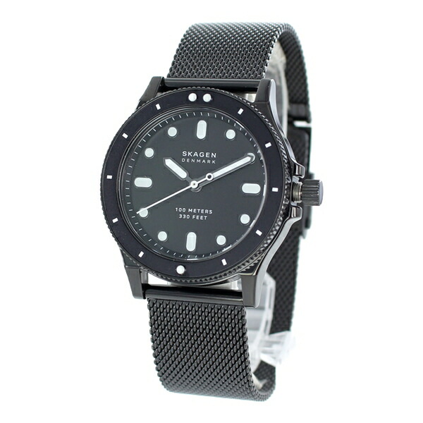 楽天市場 最大11 000円offクーポン スカーゲン 時計 メンズ レディース 腕時計 Fisk フィスク ブラック メッシュベルト 男女兼用 ペアもおすすめ Skw2917 誕生日プレゼント ブランド腕時計 Nopple