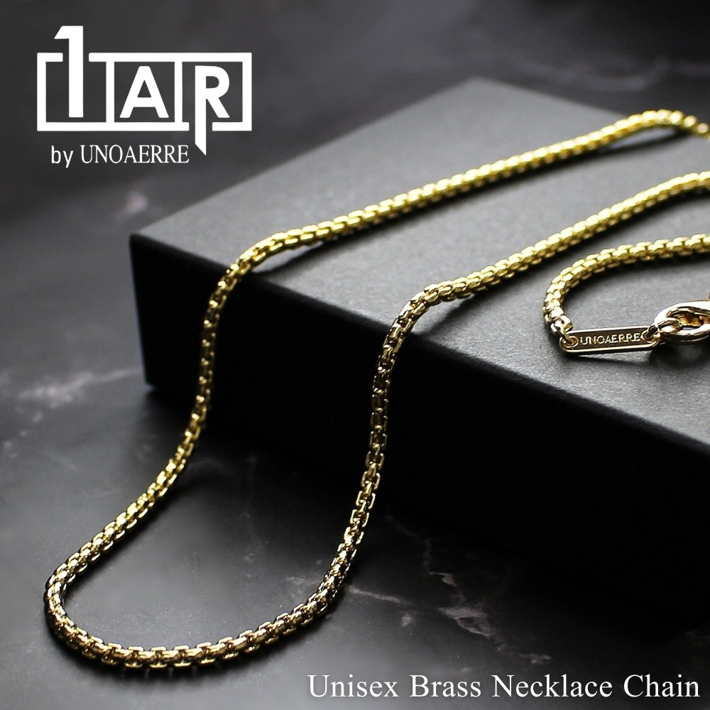 1AR ウノアエレ　ゴージャス　ゴールドカラーネックレス　41550 1AR ウノアエレ ゴージャス ゴールドカラーネックレス 41550