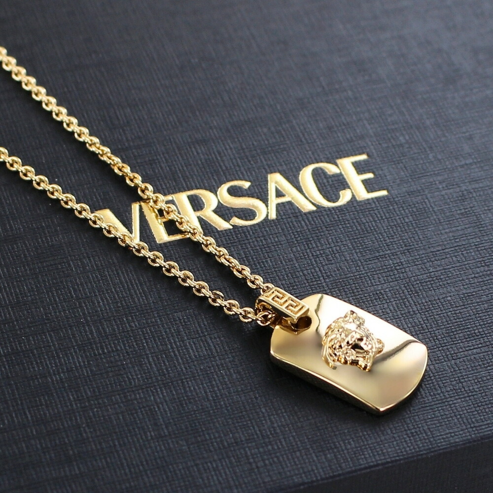 楽天市場】ヴェルサーチ ネックレス メデューサ パール ペンダント