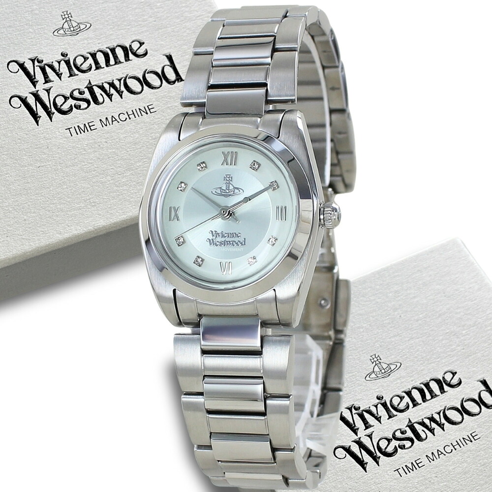 ヴィヴィアンウエストウッド ウオッチ レディース しろがね色 ブランドウォッチ Vivienne Westwood 今めかしい 差し上げ物 生まれ落ちる日 お上さん 意中の女 妻 娘 不死化日 差し上げ物 20代 30代 40代 VV356PGRSL 成年者 卒 はいり込む