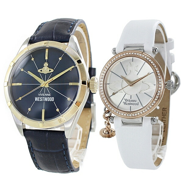 ネット直販 ペアギフト ペアルック ヴィヴィアン ウエストウッド ペアウォッチ 腕時計 大人 カップル 夫婦 両親 誕生日 お祝い 贈り物 メンズ レディース レザーウォッチ ネイビー ホワイト 合格 入学 卒業 社会人 アウトレット モール 価格 Demo Filmfaremiddleeast Com