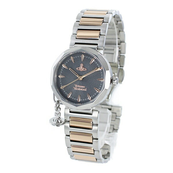 売り切れ必至 最大10 000円offクーポン ヴィヴィアン ウエストウッド オーブ チャーム 女性 バースデー 誕生日 プレゼント 腕時計 レディース 代 30代 グレー ツートーンカラー ブレスレット ウォッチ 成人式 大学生 就職祝い 時計 ビビアン ブランド腕時計