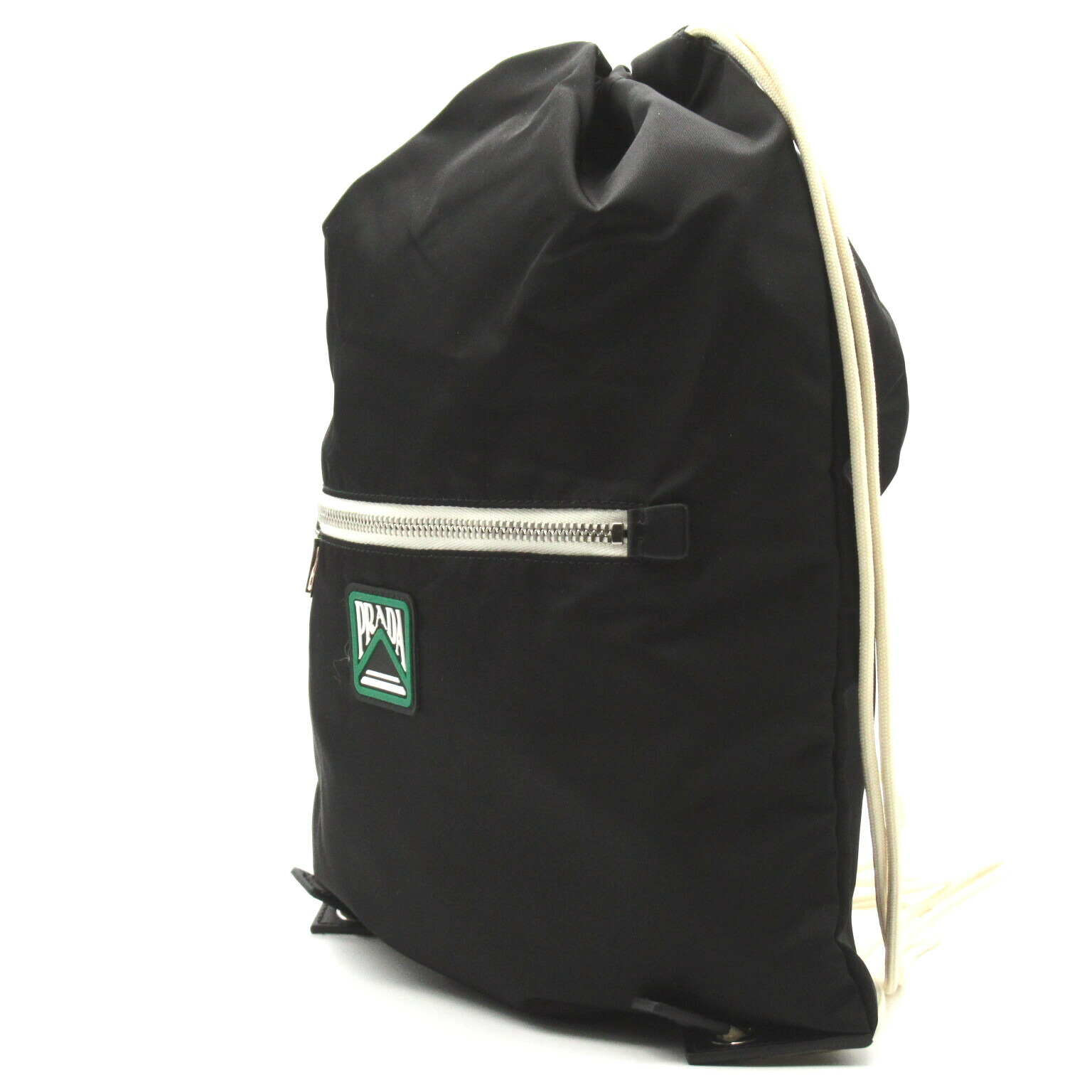 プラダPRADAリュックサックリュックサックバックパックバッグナイロンメンズレディースブラック系ブラック2VZ030【中古】
