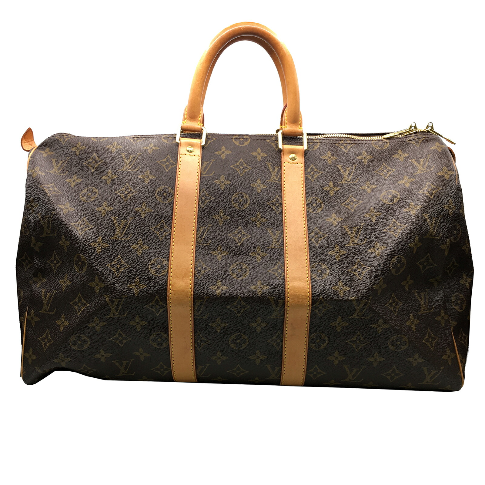 ルイ ヴィトン Louis Vuitton キーポル45 ボストンバッグ バッグ Pvcコーティングキャンバス モノグラム メンズ レディース ブラウン系 M ブランド ブランドバッグ バック ボストンバック 旅行 大容量 受賞店