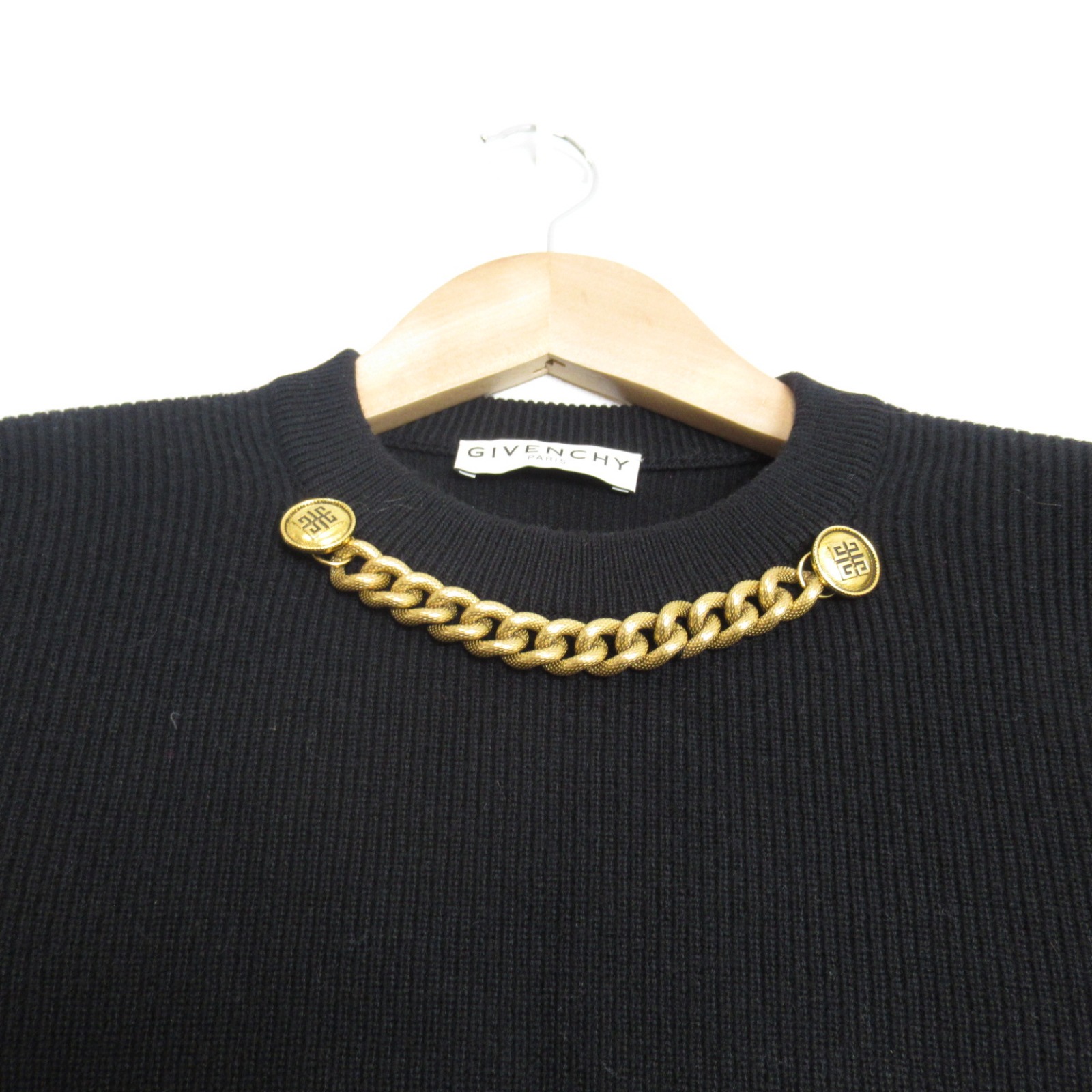 ジバンシィ GIVENCHY ニット 衣料品 トップス ウール レディース ブラック系 衣類 ブランド トップス