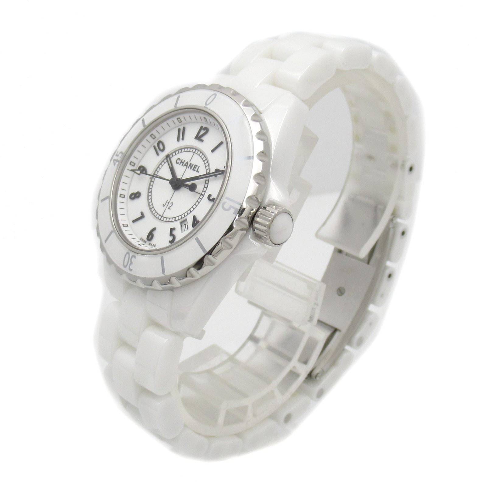 シャネル CHANEL J12 ブランド腕時計 セラミック 腕時計 メンズ