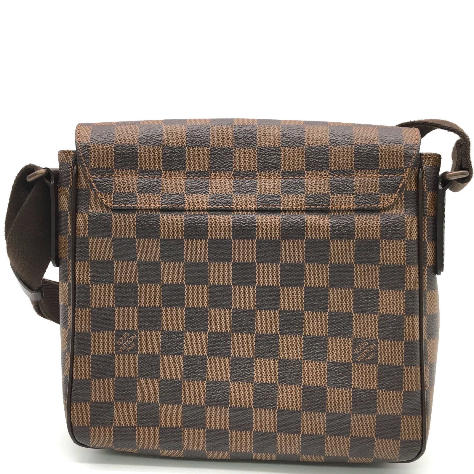 ルイ・ヴィトン　LOUIS　VUITTON　レディース　ブラウン系　N41213　ディストリクトPM　バック　ブランドバッグ　ショルダーバック　メンズ　 肩掛け　ショルダーバッグ　PVCコーティングキャンバス　バッグ　ダミエ　ブランド　ショルダー