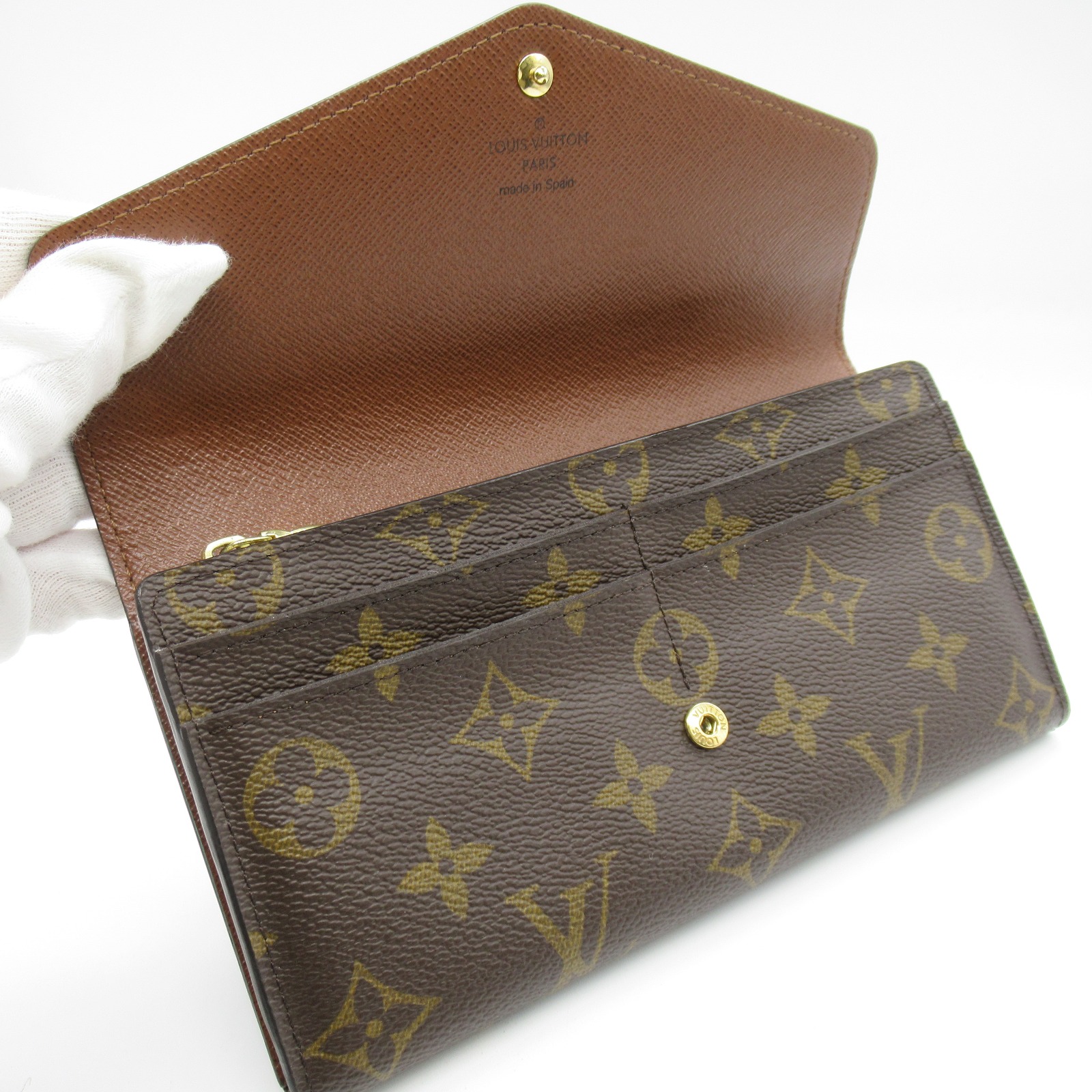 ルイ・ヴィトン LOUIS VUITTON ポルトフォイユ・サラ 二つ折り長財布 ...