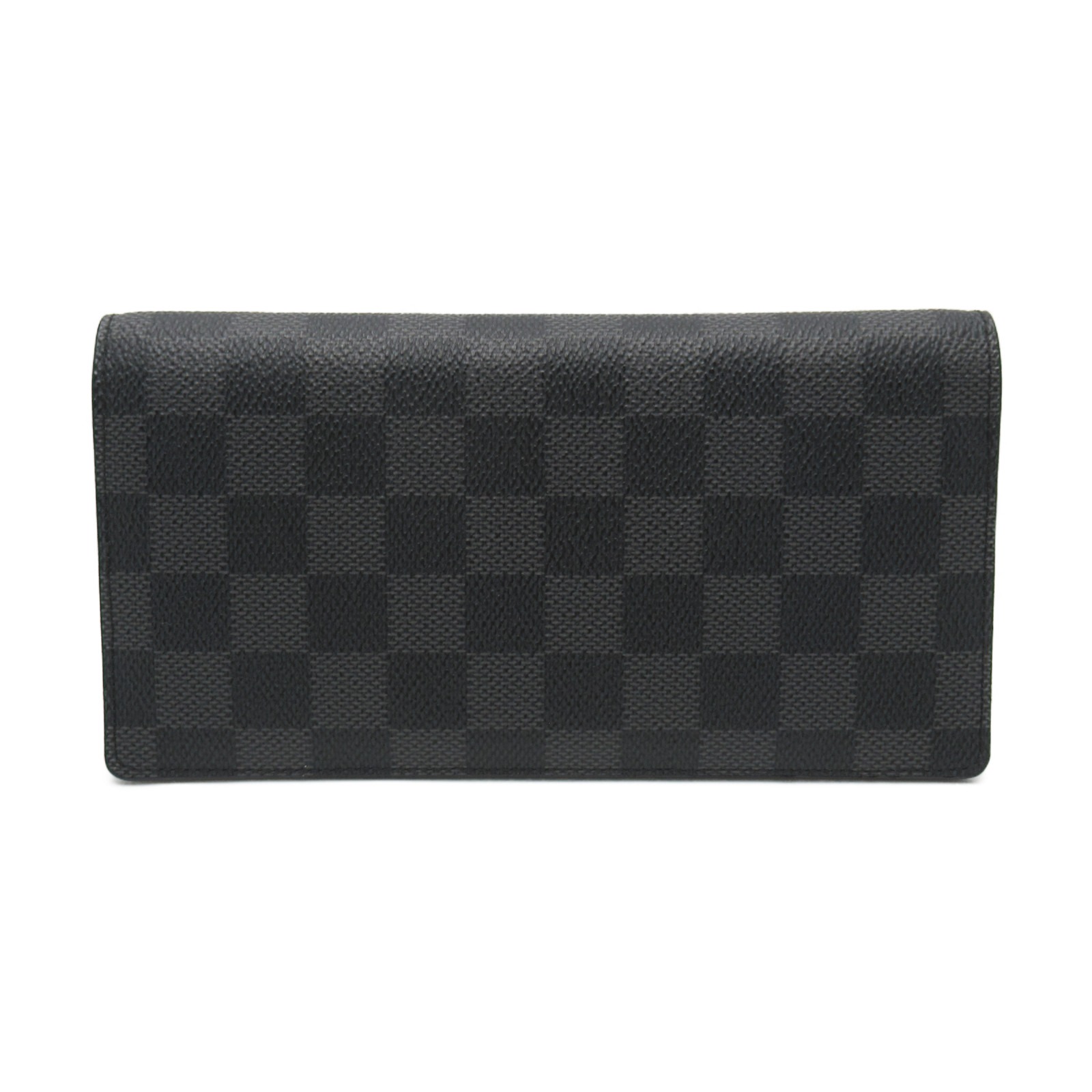 ルイ・ヴィトン LOUIS VUITTON 財布 ポルトフォイユ・ブラザ ブラック 