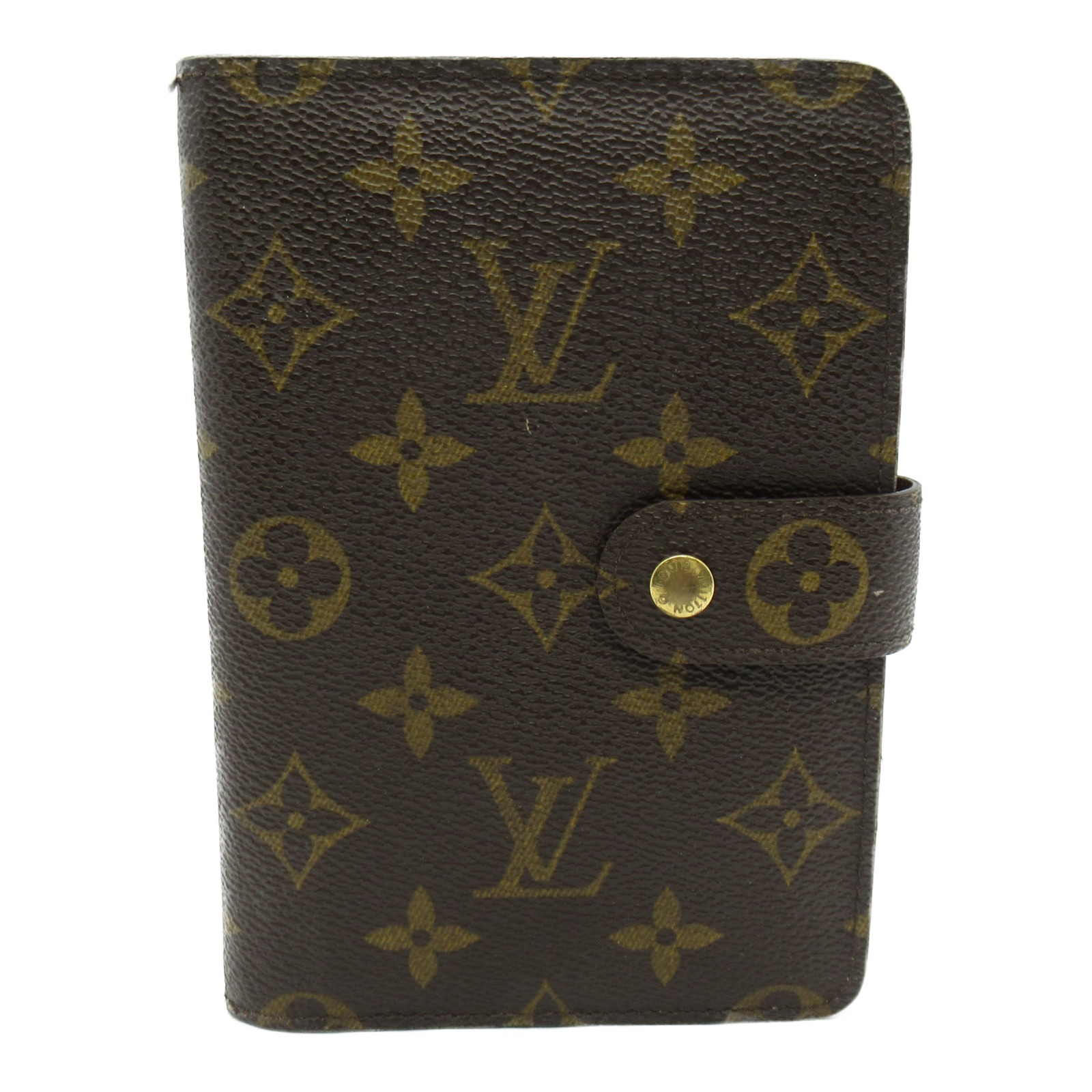 ルイ・ヴィトン LOUIS VUITTON ポルトパビエジップ ブラウン系