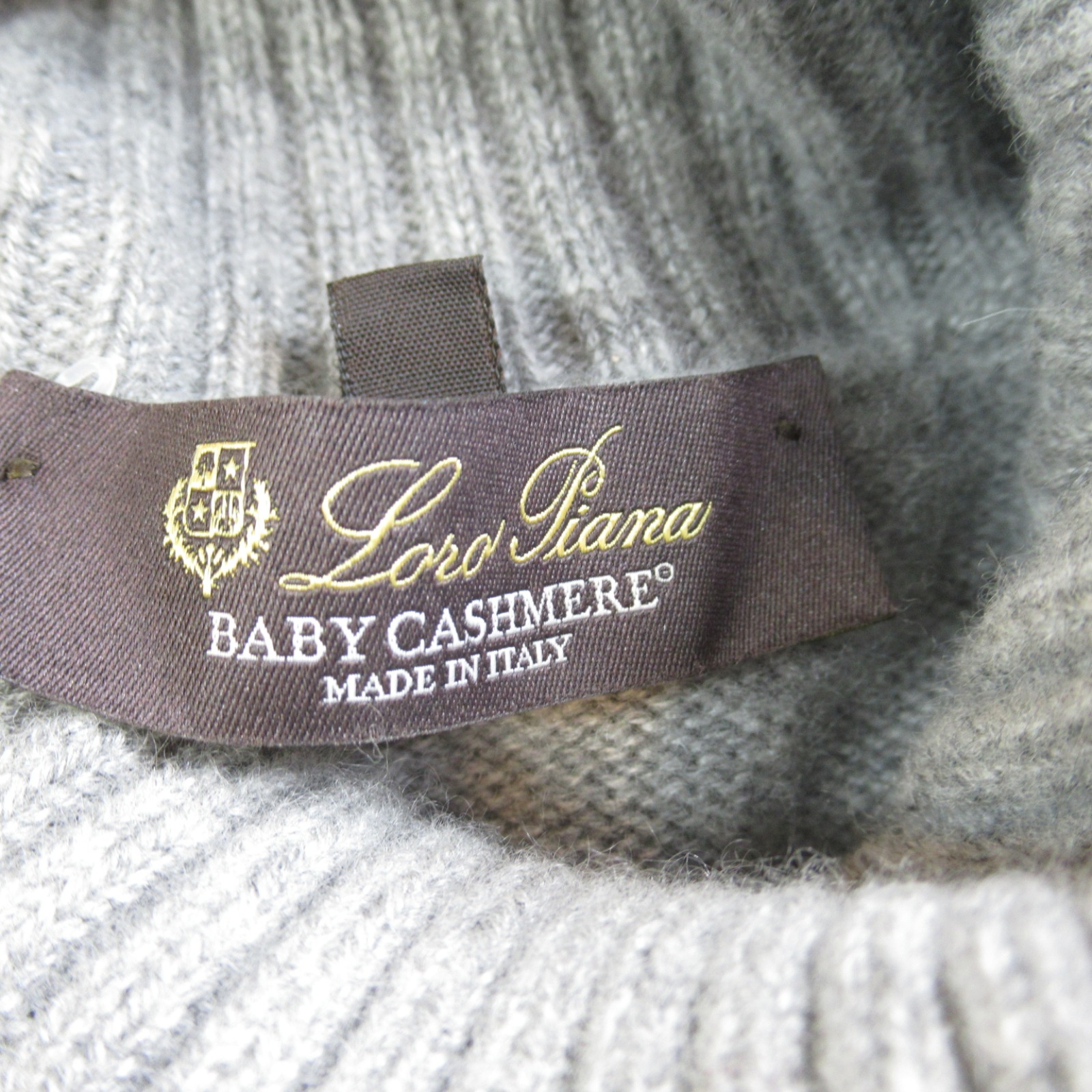ロロピアーナ Loro Piana 衣類 カシミア タートルチュニック グレー系 チュニック 衣料品 レディース トップス ブランド チュニック 