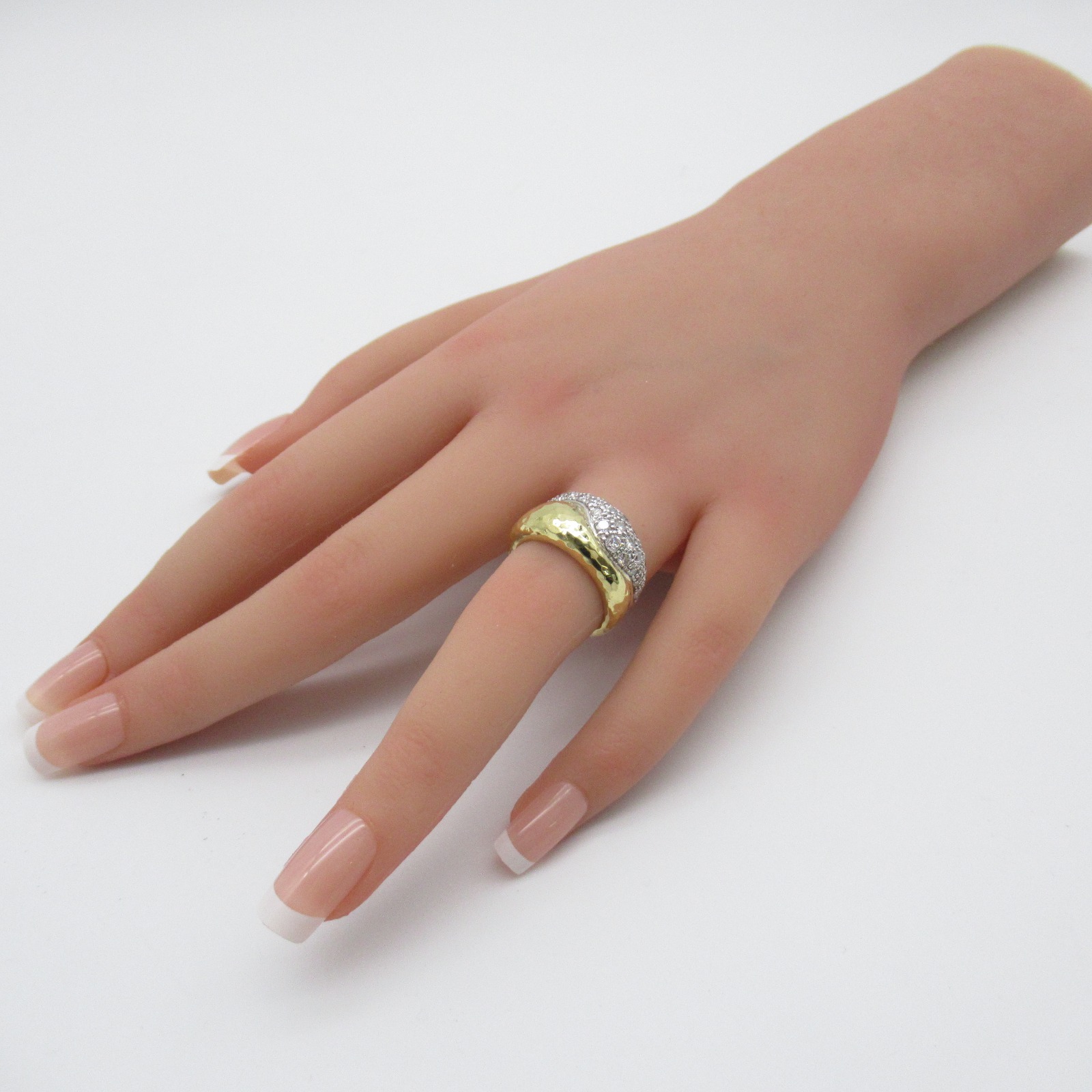 JEWELRY ジュエリー リング・指輪 ダイヤモンド リング ブラック系 K18WG（ホワイトゴールド） ユニセックス