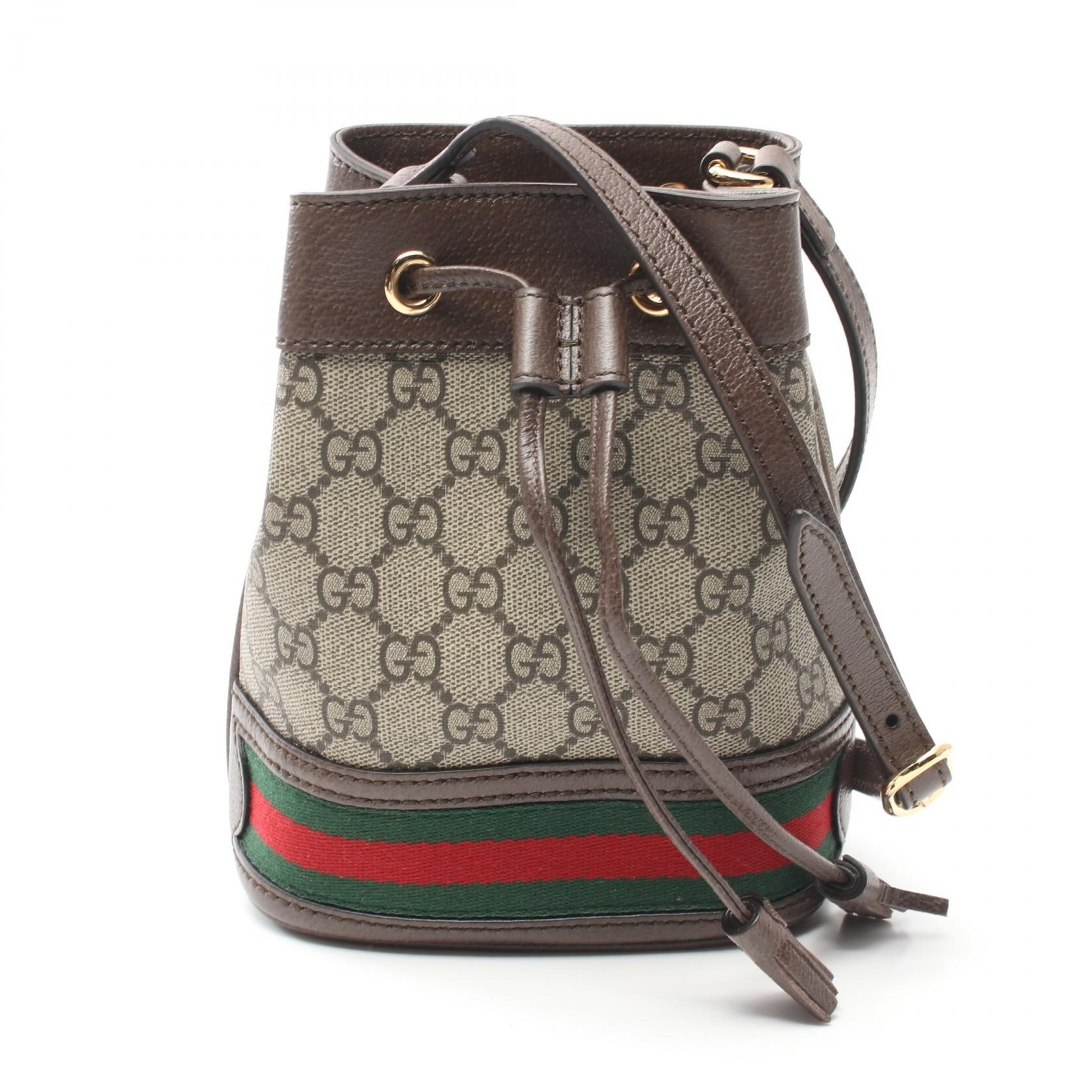 【GUCCI】オフィディア スーパーミニ レザー ショルダーバッグ グッチ ショルダーバッグ オフィディア スーパーミニ GG