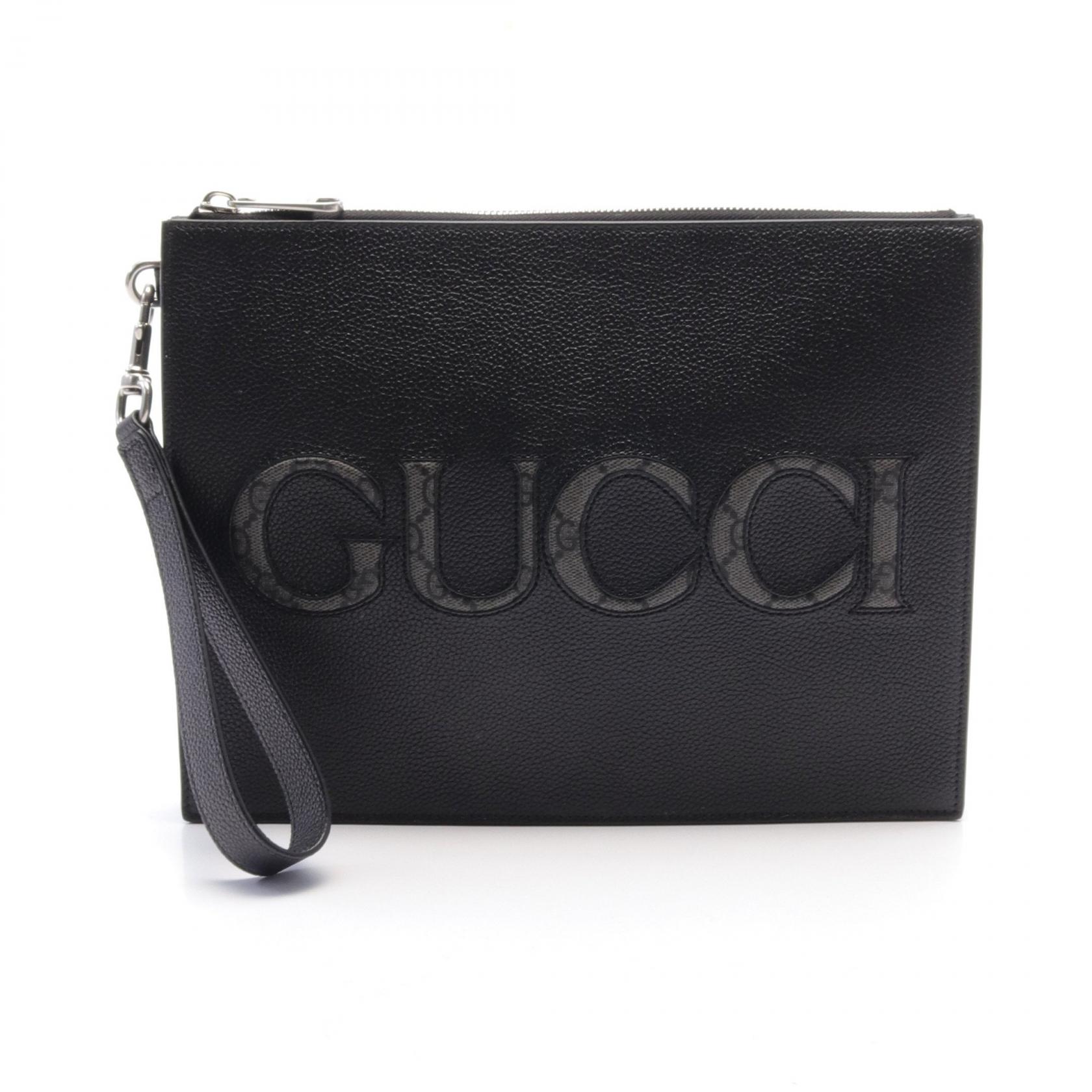 ①GUCCI クラッチバッグ ポーチ GGスプリーム インターロッキング 黒 楽天市場】グッチ GUCCI インターロッキングG GGスプリーム