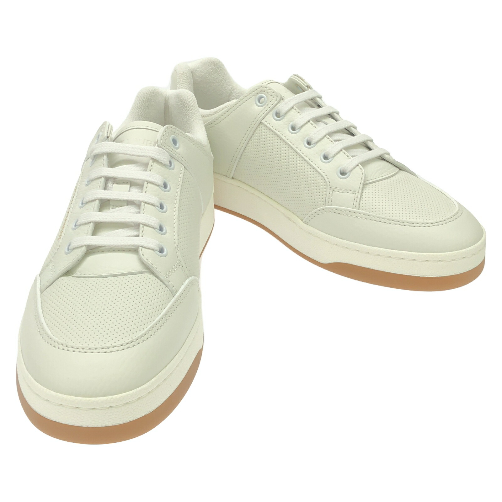 SAINT LAURENT ホワイトスニーカー Saint Laurent Low Top Sneaker in Blanc Optique | FWRD