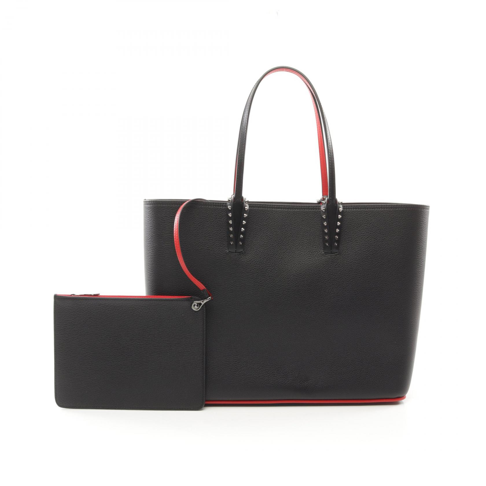 ◆送料・関税込み◆Christian Louboutin カバタ トートバッグ Cabata - トートバッグ - カーフレザー - ブラック - Christian