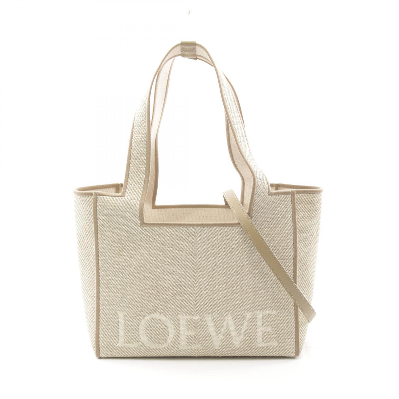 LOEWEエレファントロゴ`トートバッグ LOEWE ロエベ Mini Font Tote Bag フォント トート ミニ トート