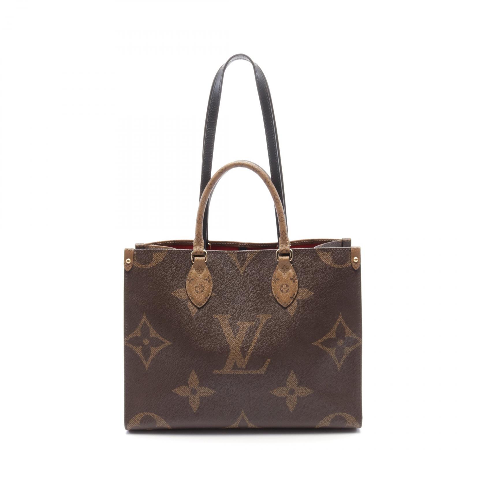 関税込 LV Onthego GM M45321 デニムハンドバッグ Authentic LOUIS VUITTON Limited On the Go MM M45321 Monogram