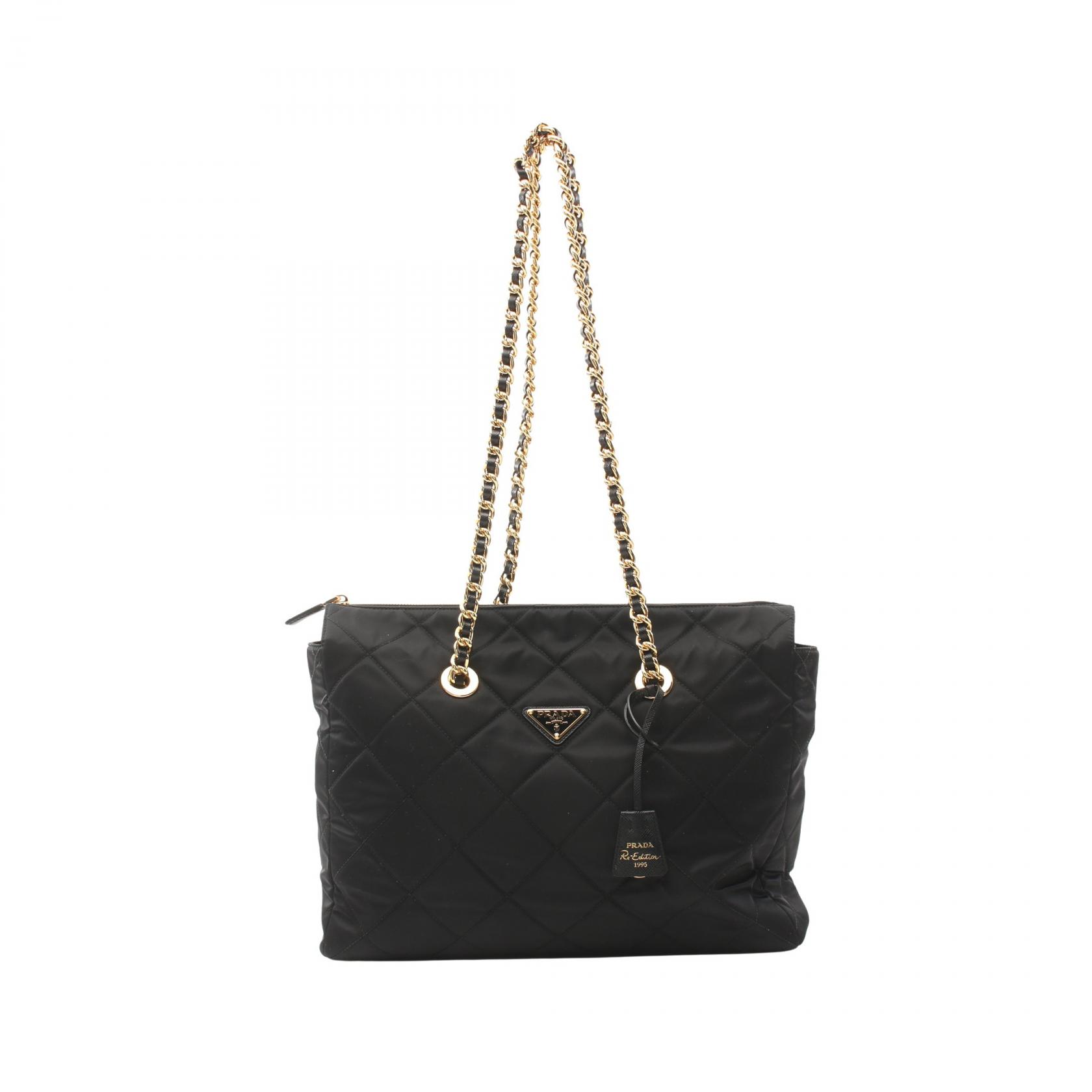 ★Prada★プラダRe-Edition1995 チェーン Re-Nylon トートバッグ PRADA☆プラダ Re-Edition 1995 チェーン Re-Nylon トートバッグ