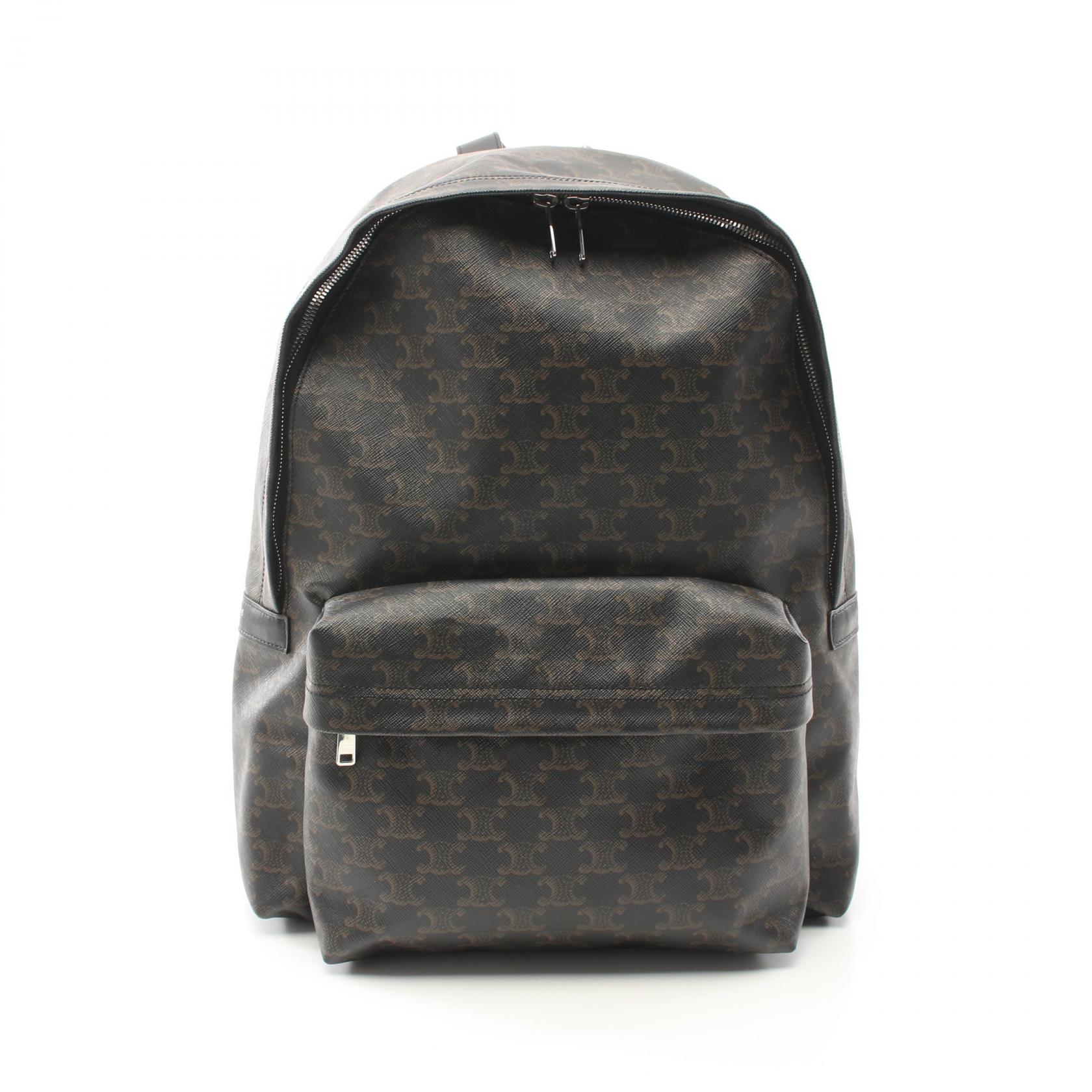 【CELINE(セリーヌ)】ミディアムバックパック トリオンフ CELINE セリーヌ バックパック MEDIUM BACKPACK TRIOMPHE CANVAS