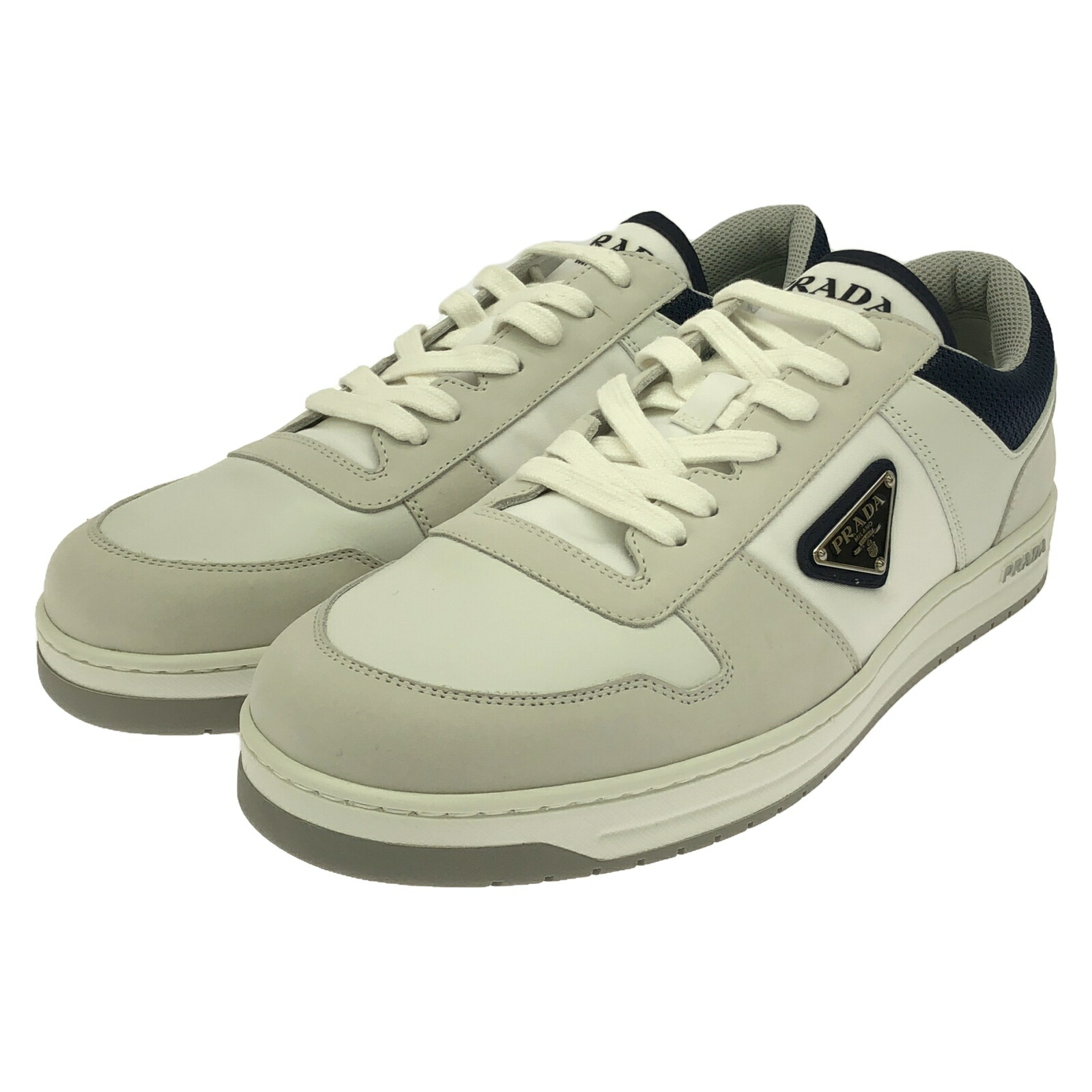 楽天市場】PRADA プラダ スニーカー PRAX ブラッシュドレザー Re