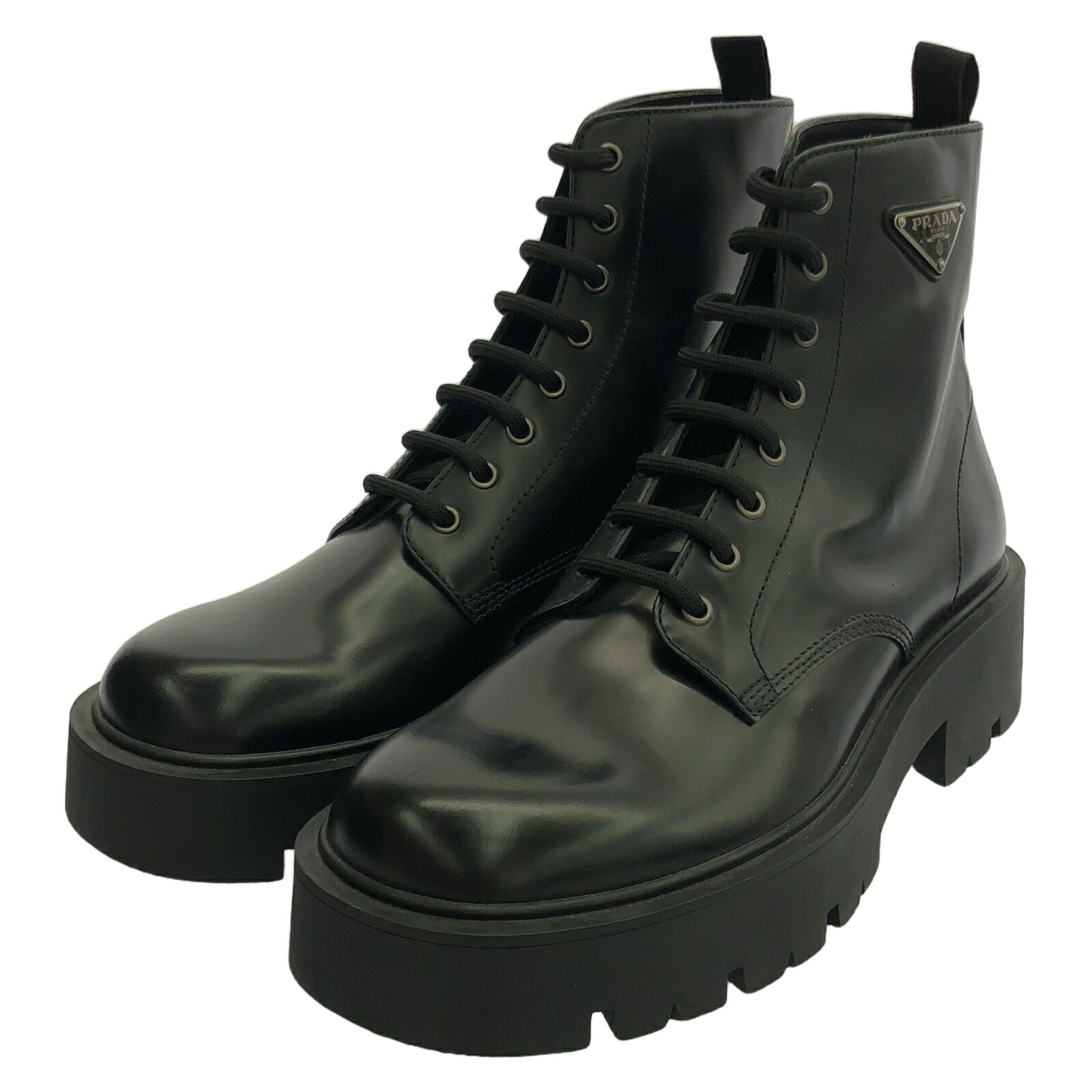 関税込★VIP価格【PRADA】90mm レザーブーツ org.jpg
